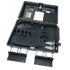 48 Cores Fiber Optic Termination Box Black ABS Plate For FTTH Solution